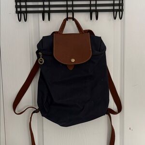 Navy and Brown Backpack
Longchamp